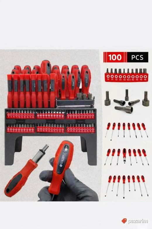 Set XXL odvijača i bitova 100 -dijelni