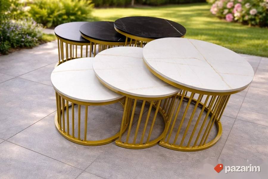 Set modernih stolića MILANO 3 komada 3