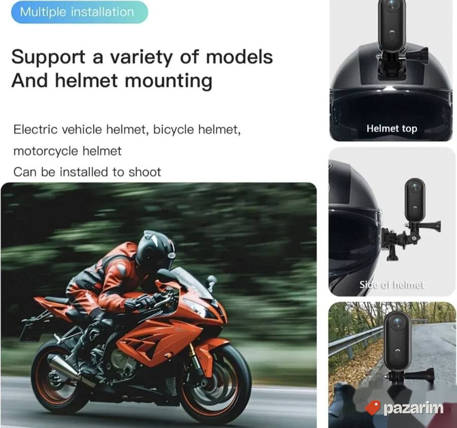 1080P Mini Sportska Kamera – FULL SET 7