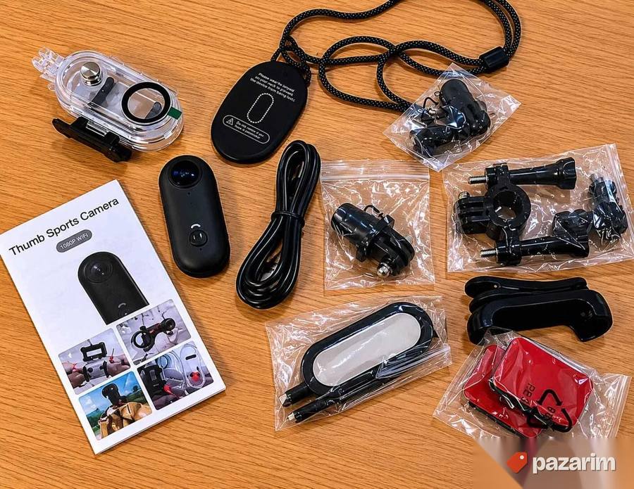 1080P Mini Sportska Kamera – FULL SET 8