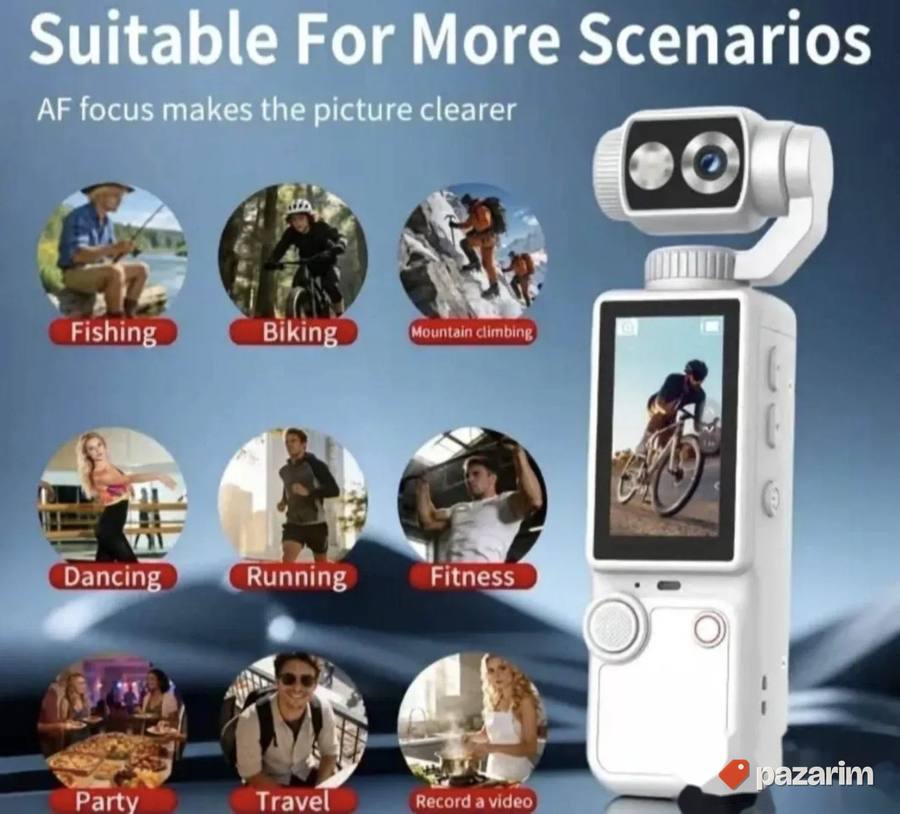Q8 Pocket Camera – Moćan 4K Video 4
