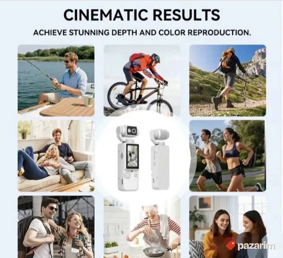 Q8 Pocket Camera – Moćan 4K Video 7