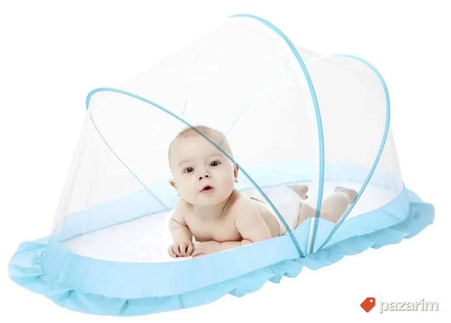 Prenosiva sklopiva mreža protiv komaraca za bebe 2