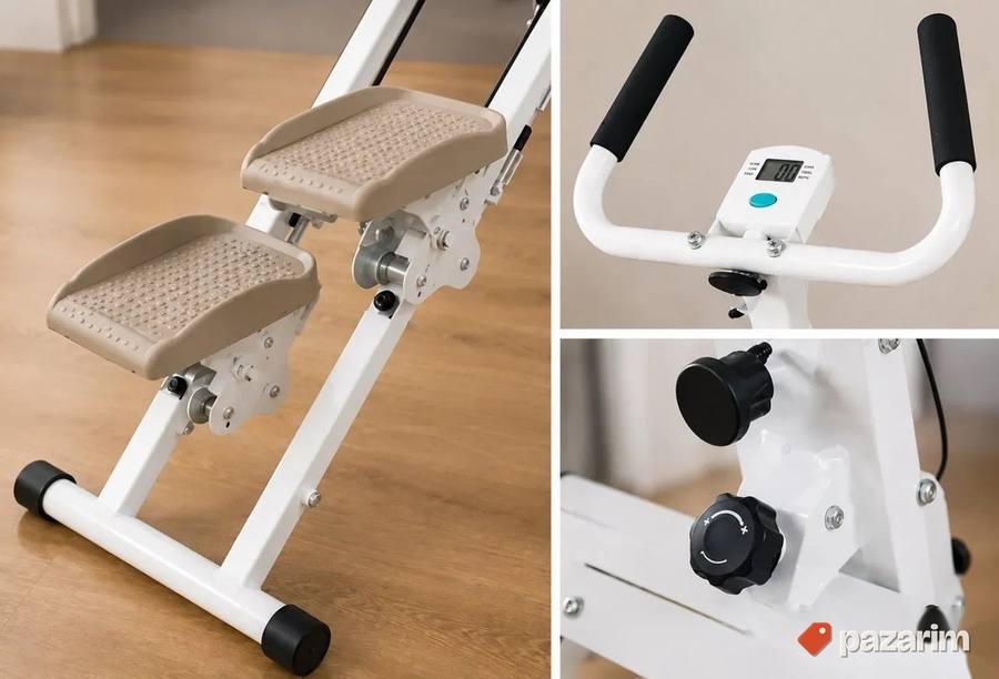 Sklopivi Vertical Climber Steper sa LCD Displejom 2