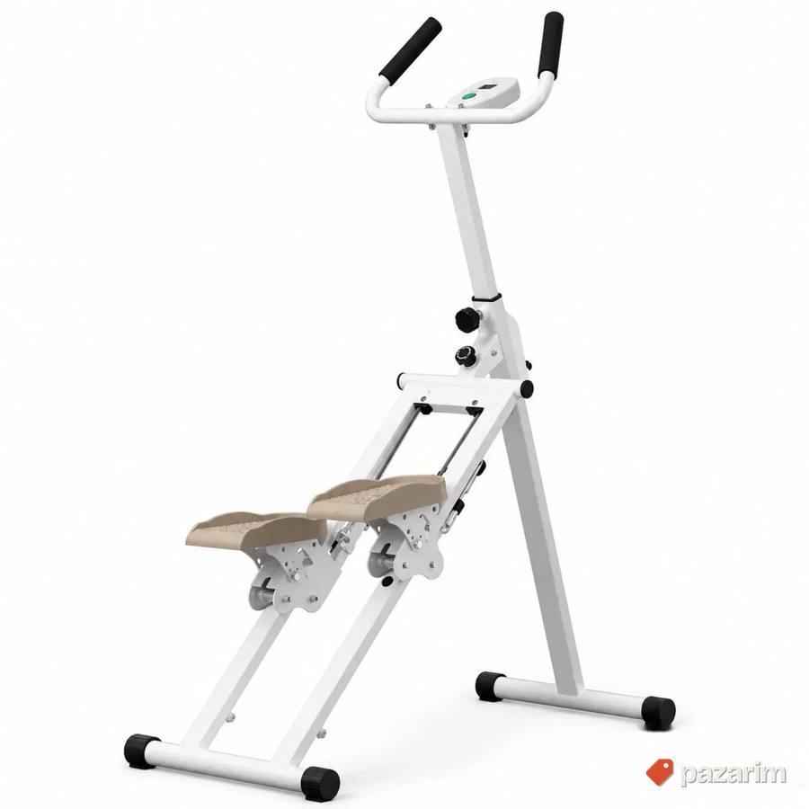 Sklopivi Vertical Climber Steper sa LCD Displejom 3
