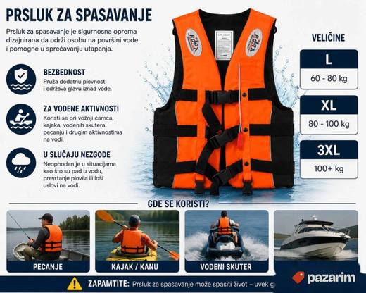 Prsluk za spasavanje