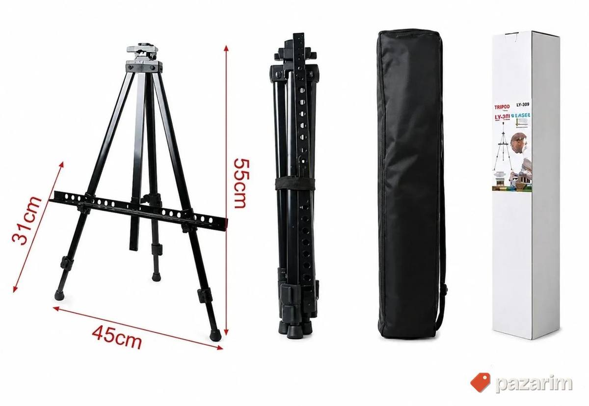 Podesivi slikarski stalak – tripod štafelaj sa torbom 1