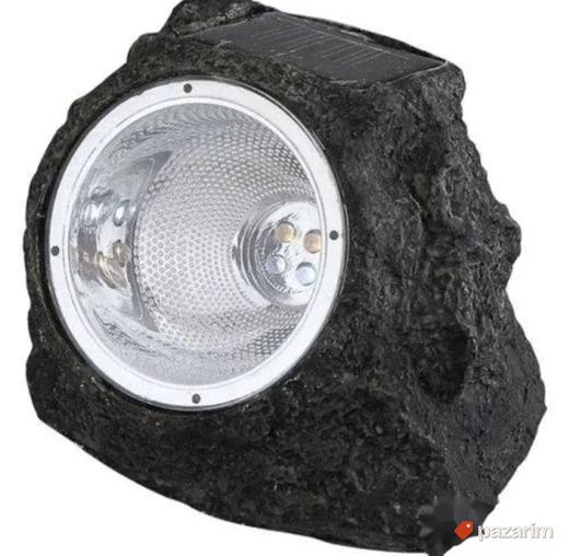 Solarna LED lampa kamen