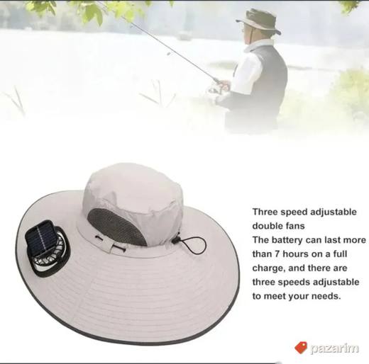 Sesir sa ventilatorom SOLARNI