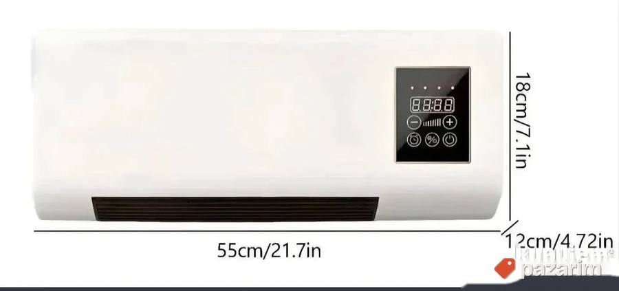 Zidni ventilator u obliku klime 2