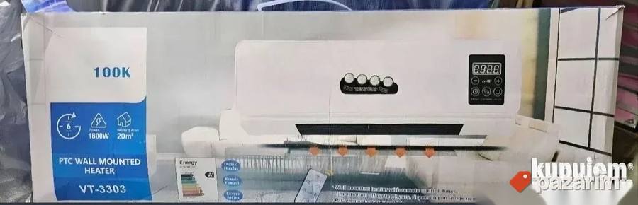 Zidni ventilator u obliku klime 4