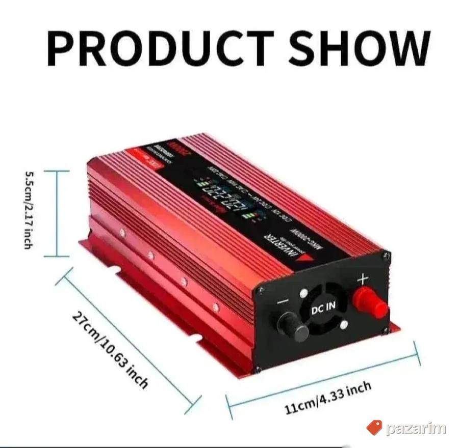 Inverter 12v na 220v 3