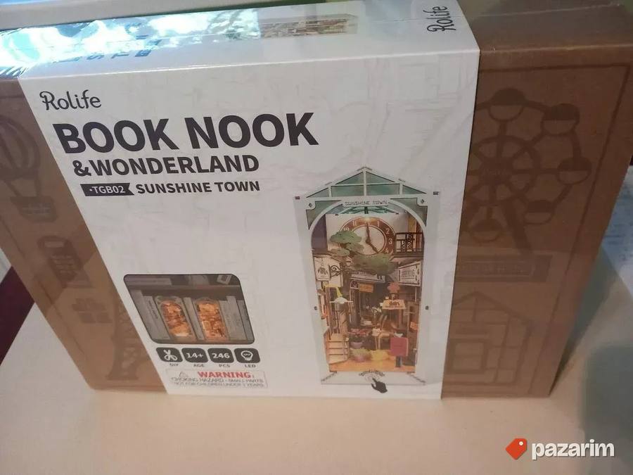 Rolife Book nook&wonderland Tgb02 Sunshine town 2