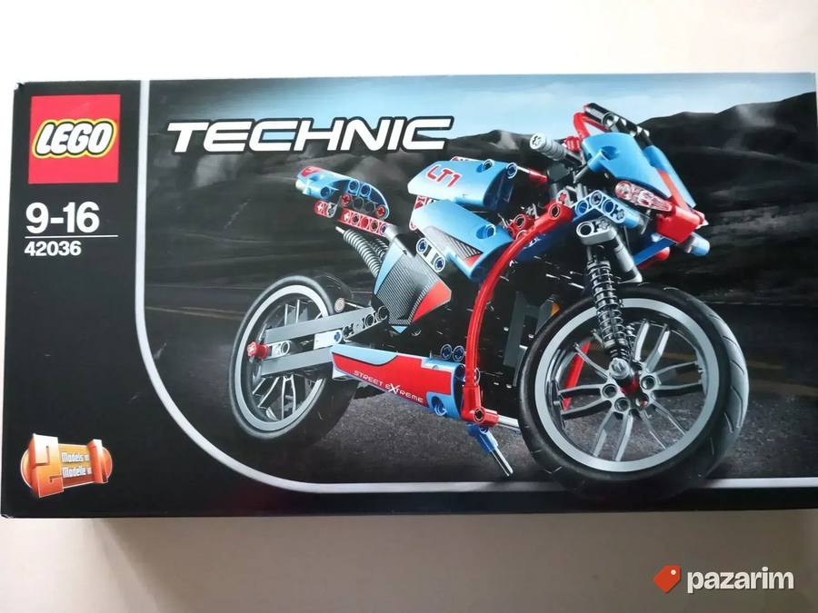 Lego 42036 9-16+ Technic 2 u 1 Motorcycle Dostupno odmah 2