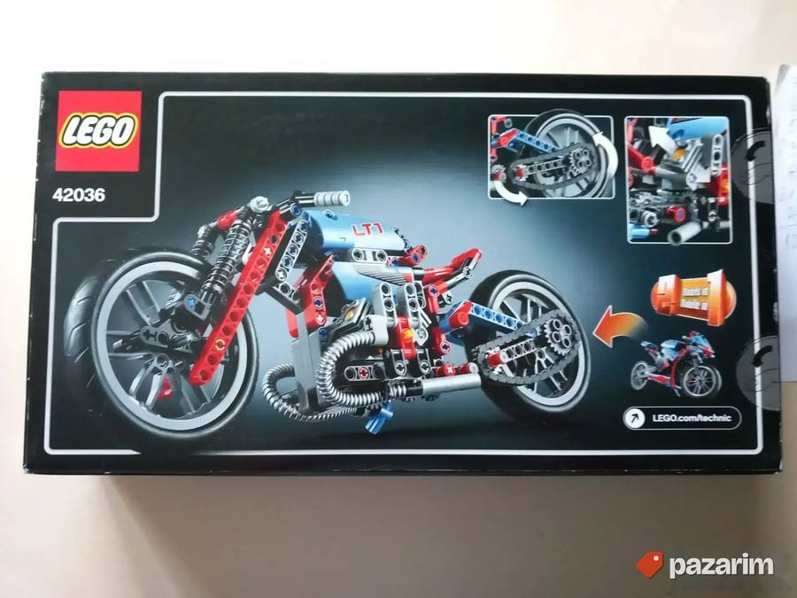 Lego 42036 9-16+ Technic 2 u 1 Motorcycle Dostupno odmah 3