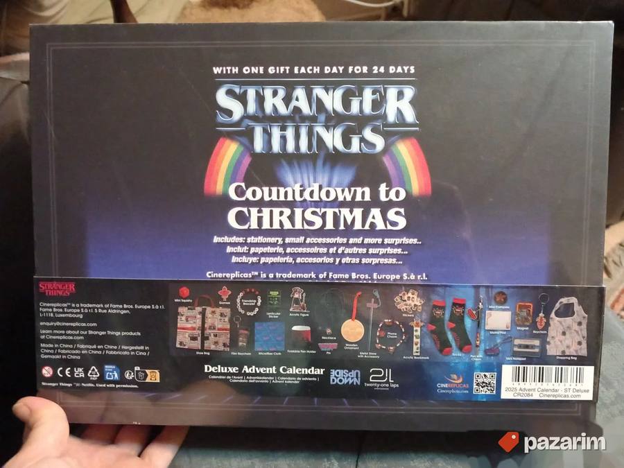Stranger things deluxe advent calendar 2