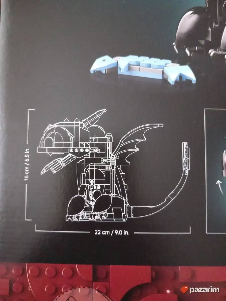 Lego 10375 Toothless dragon Icons Dostupno odmah 5