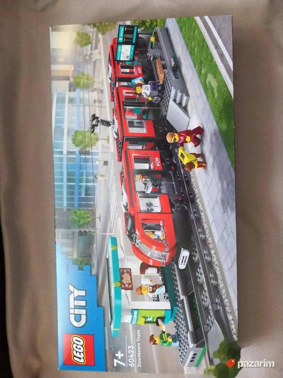 Lego 60423 City 7+ Downtown tram 1