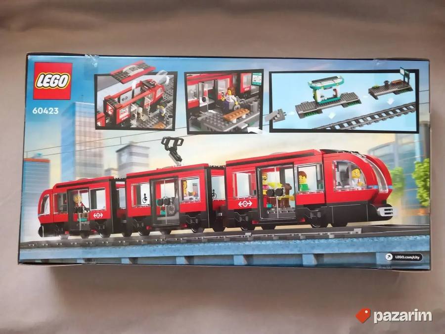 Lego 60423 City 7+ Downtown tram 2