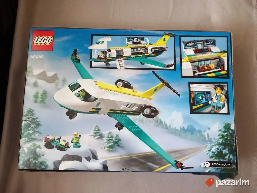 Lego City 60465 Air ambulance 6+ 2