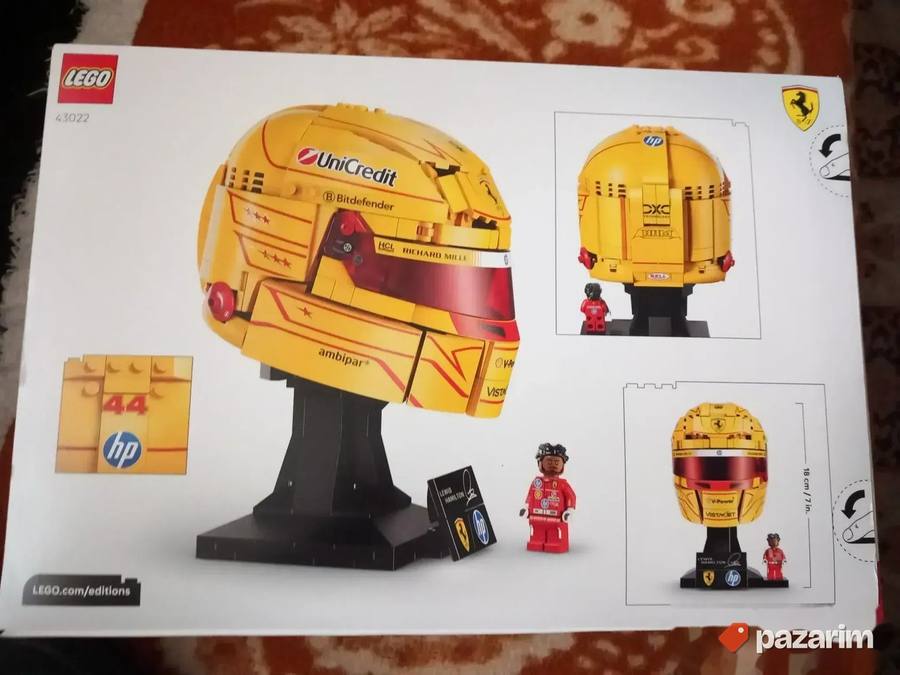 Lego 43022 14+ Editions Lewis Hamilton Helmet Scuderia Ferra 2