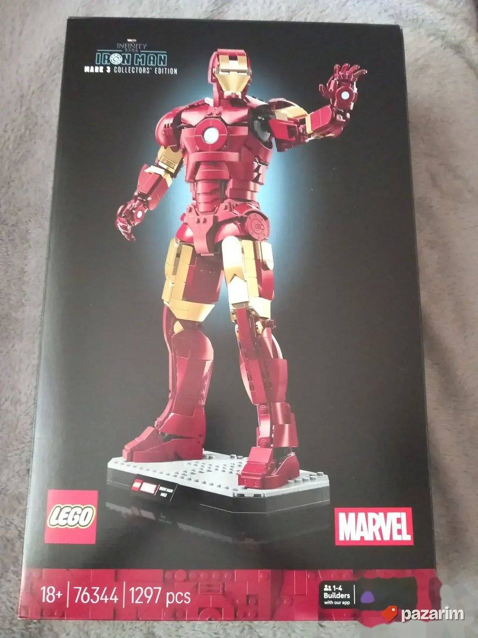 Lego 76344 18+ Marvel Iron man Mark 3 collectors' edition 1