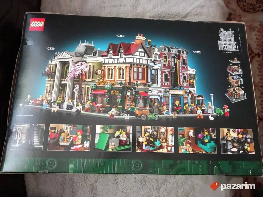 Lego 10350 Icons Tudor corner modular buildings collection 2