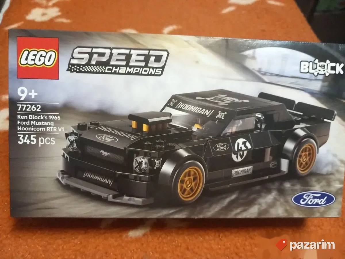 Lego 77262 9+ Speed champions Ford Mustang 1