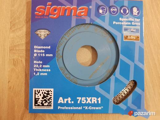 SIGMA Disk 75XR1 1,2mm Najnovije na trzistu