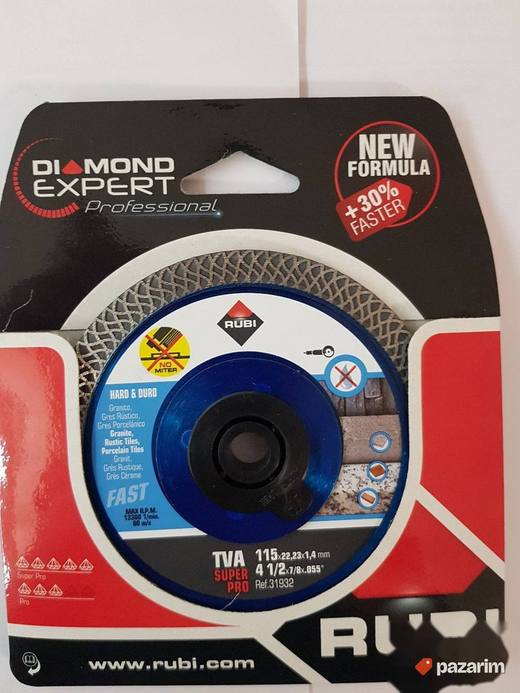RUBI 115 TVA Super Pro dijamantski disk