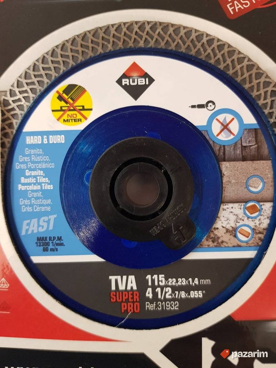 RUBI 115 TVA Super Pro dijamantski disk 2
