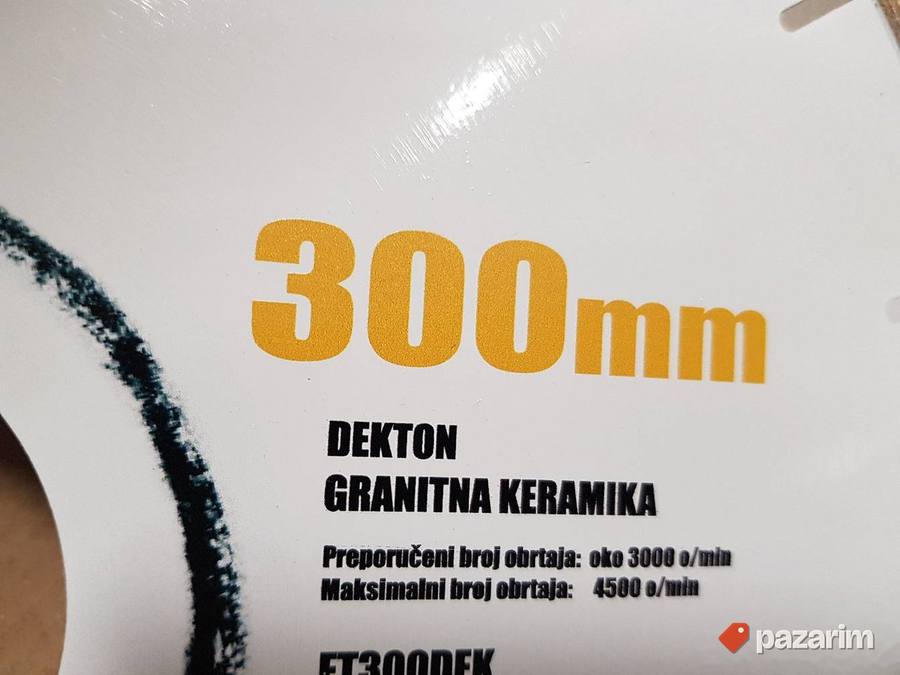 Dijamantski disk 300mm za rezanje i gerovanje granita 2