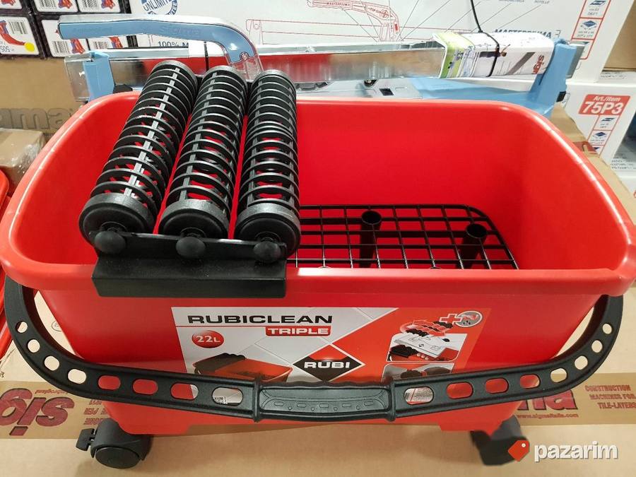 Rubi kadica za pranje fugni 3 valjka 22L 2