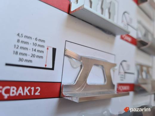 Zavrsne Aluminijumske lajsne za keramiku L10mm visoki sjaj