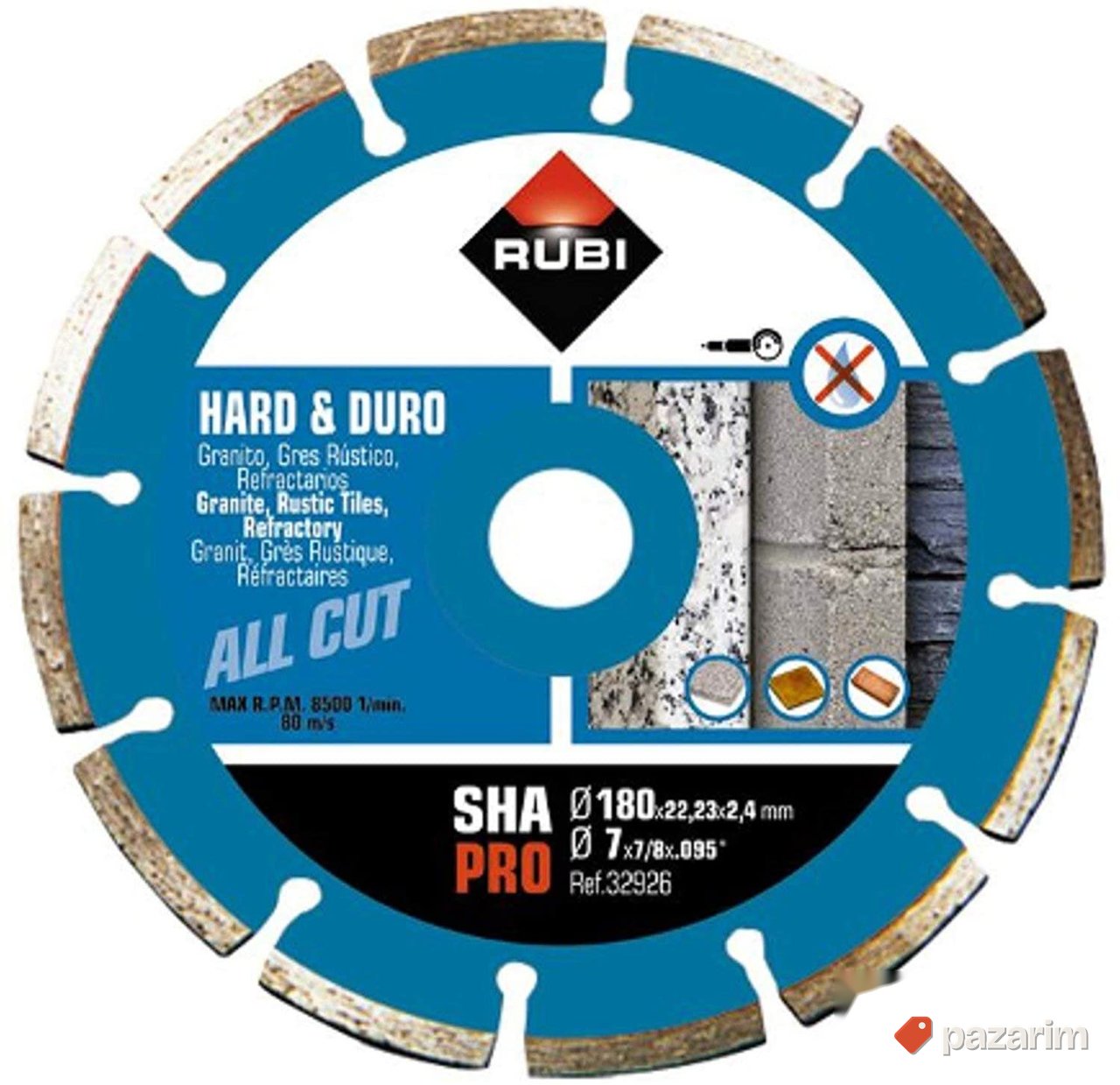 Rubi disk SHA 155mm profesional