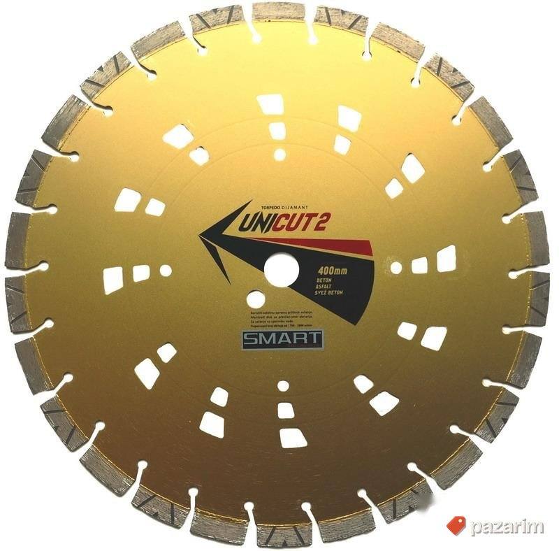 Unicut 2 400mm Armirani Beton Asfalt 1