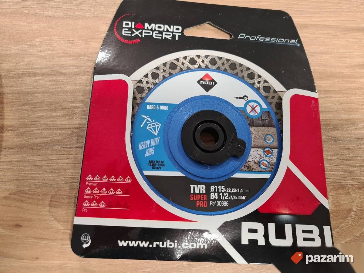 Rubi TVR Super Pro 115 disk za granitnu keramiku 1