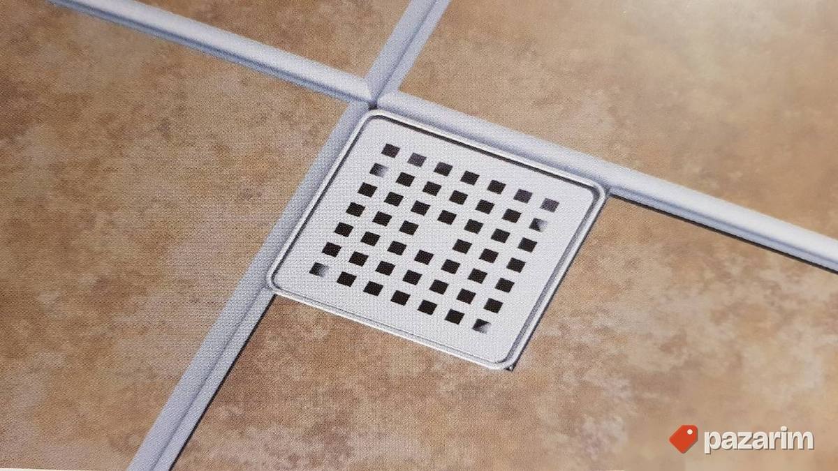Inox slivnici 10x10cm fi 32 1