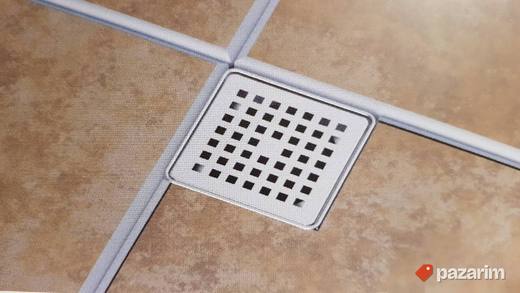 Inox slivnici 10x10cm fi 32