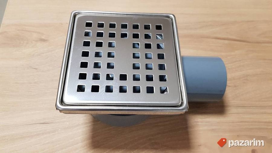Inox slivnici 10x10cm fi 32 4