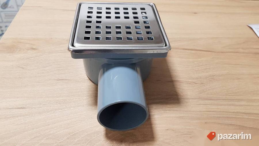 Inox slivnici 10x10cm fi 32 6