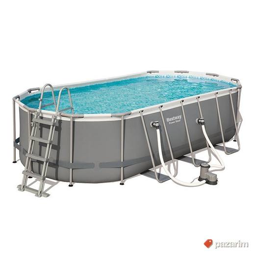 Bazen power steel pravougaoni 404x201x100cm sa pumpom