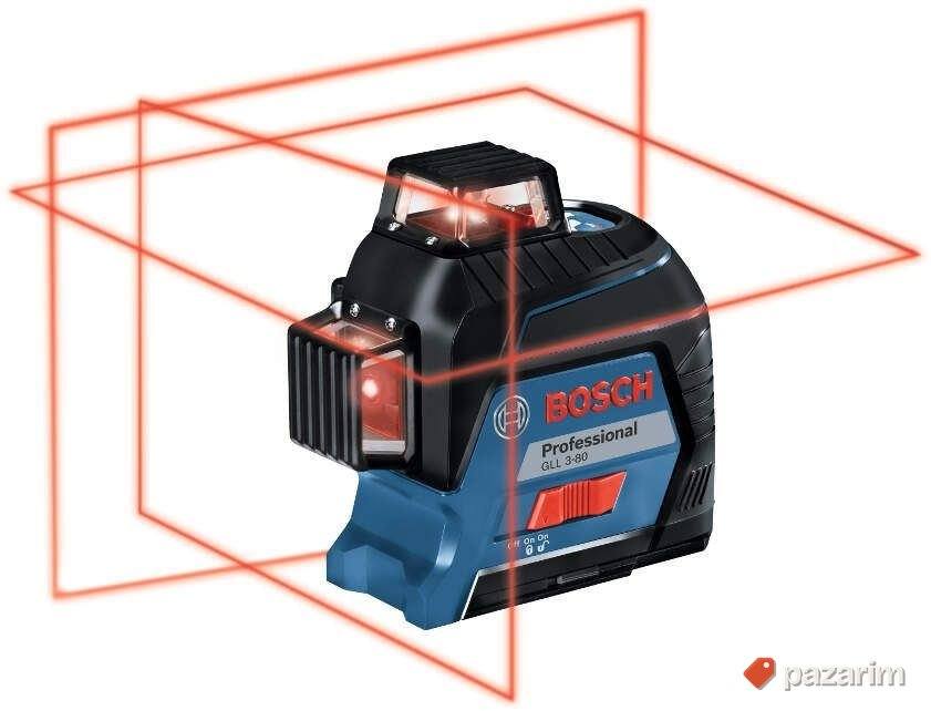 Linijski laser Bosch GLL 3-80 80m domet 1