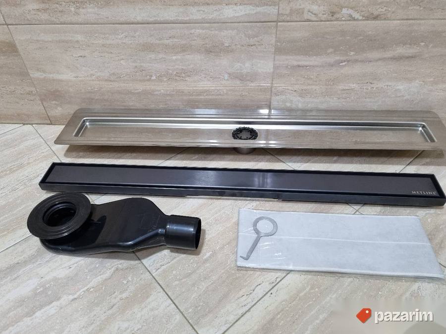 INOX Tus kanalice 60cm Black Elit Serie 3