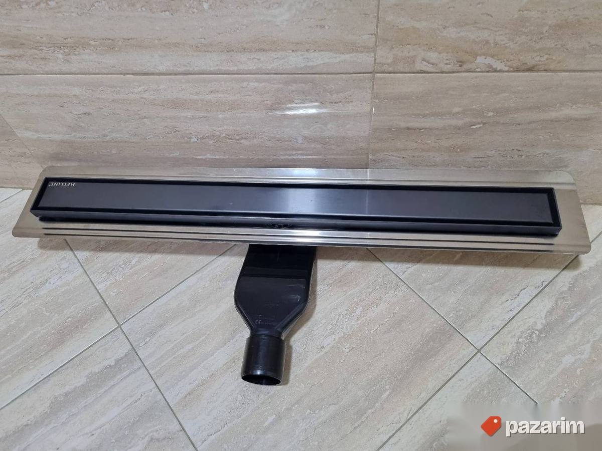 INOX Tus kanalice 80cm Black Elit Serie 1