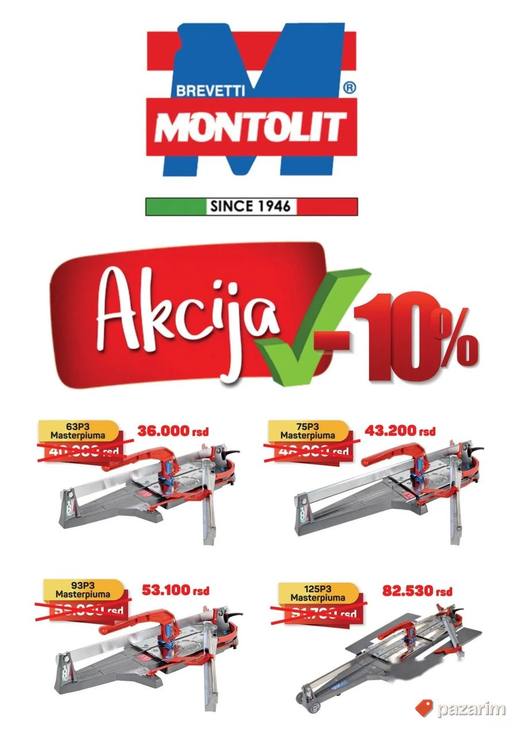 MONTOLIT BREVETTI Mašine za keramiku,oprema,rezervni delovi