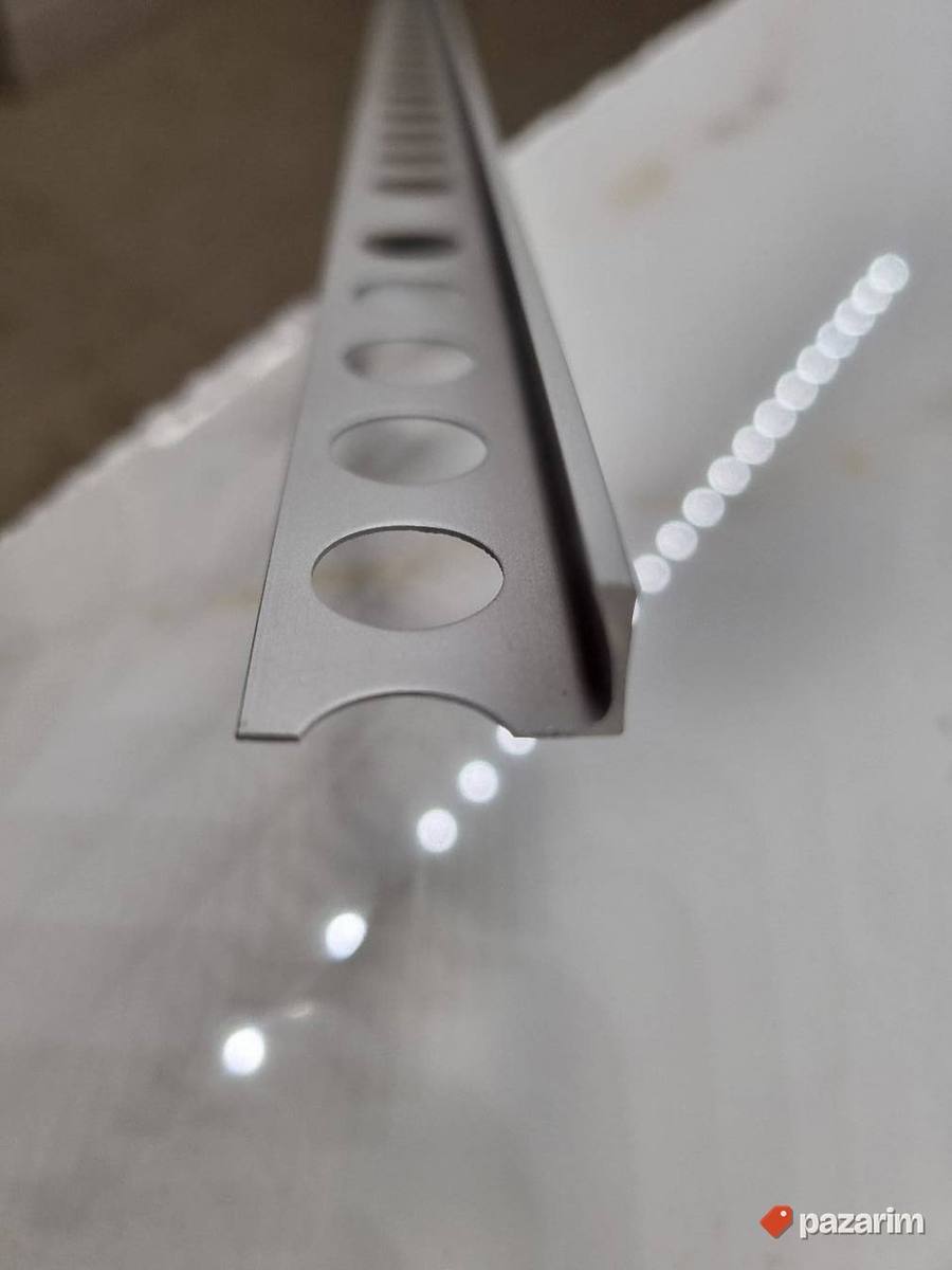L10mm mat Aluminijumska zavrsna lajsna za keramiku 3
