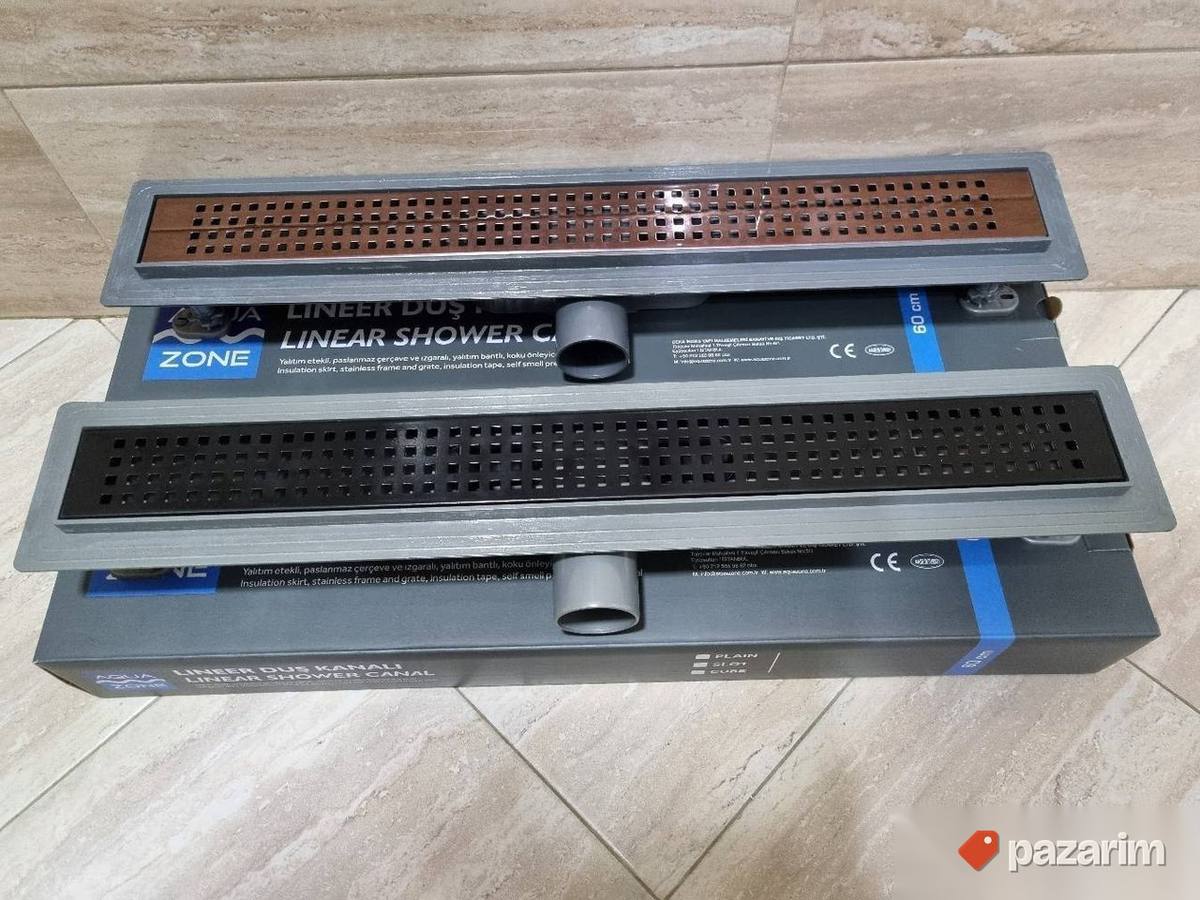 Linearne Tuš kanalice 60cm u crnoj boji 1