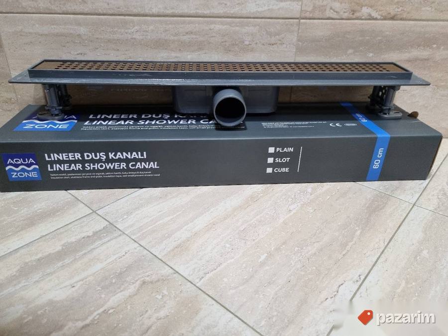 Linearne Tuš kanalice 60cm u crnoj boji 4