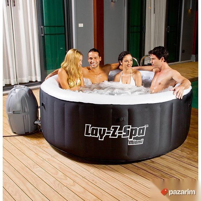 Jacuzzi sa grejačem Bestway Lay-Z-Spa Miami 1